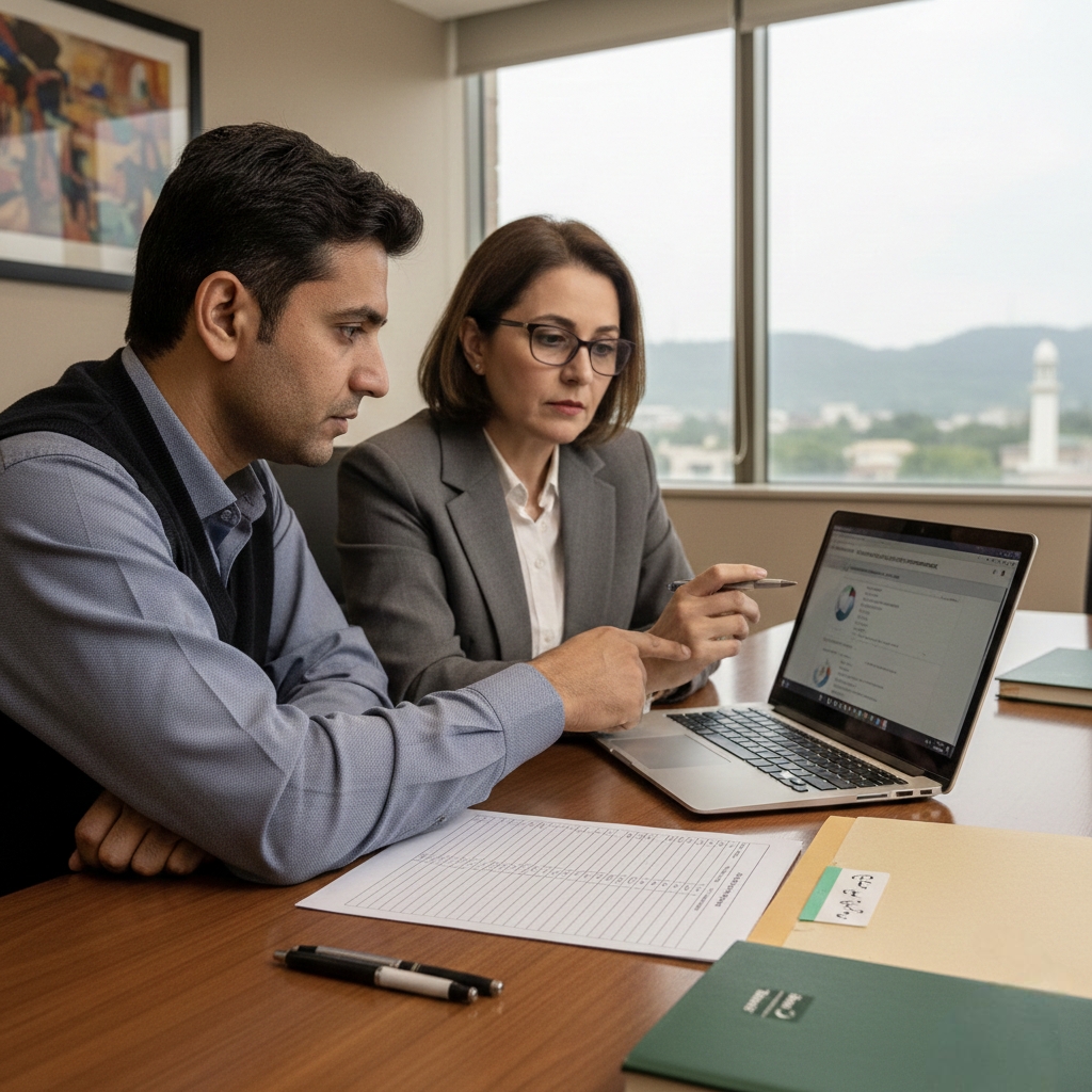 Pakistani supply chain planning discussion